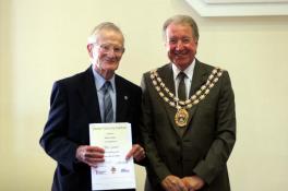Nelson and Cllr Trevor Cartwright MBE, Mayor of Fareham DSC02804